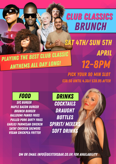 Club Classics brunch